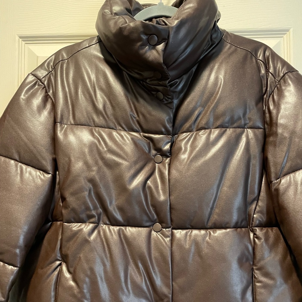 Zara puffer coat size M